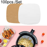 Air Fryer Special Paper Pad Grilled Meat Paper Oil Absorbed Paper, Color Random Delivery, Square Without Hole (21.5cm), Square With Hole (23cm), Square Without Hole (23cm), Square With Hole (24cm), Square Without Hole (24cm), Square With Hole (25cm)